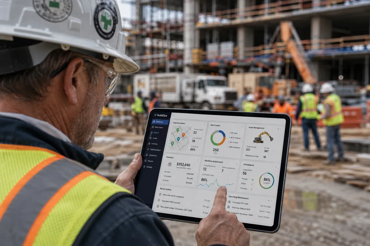 Work Order Management in the field
